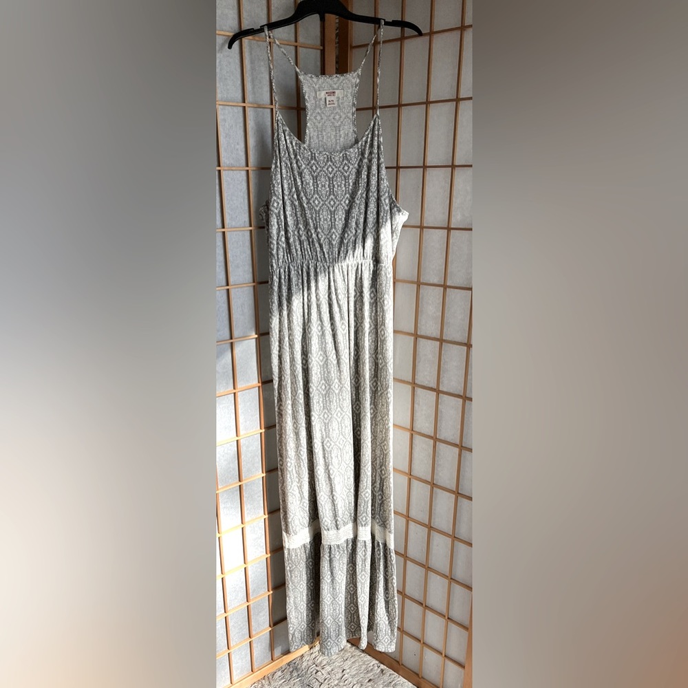 Grey maxi dress